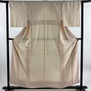 小紋 身丈156.5cm 裄丈63cm 正絹 美品 優品 【中古】(着物)