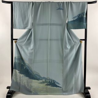 付下げ 身丈168.5cm 裄丈70cm 正絹 優品 【中古】(着物)