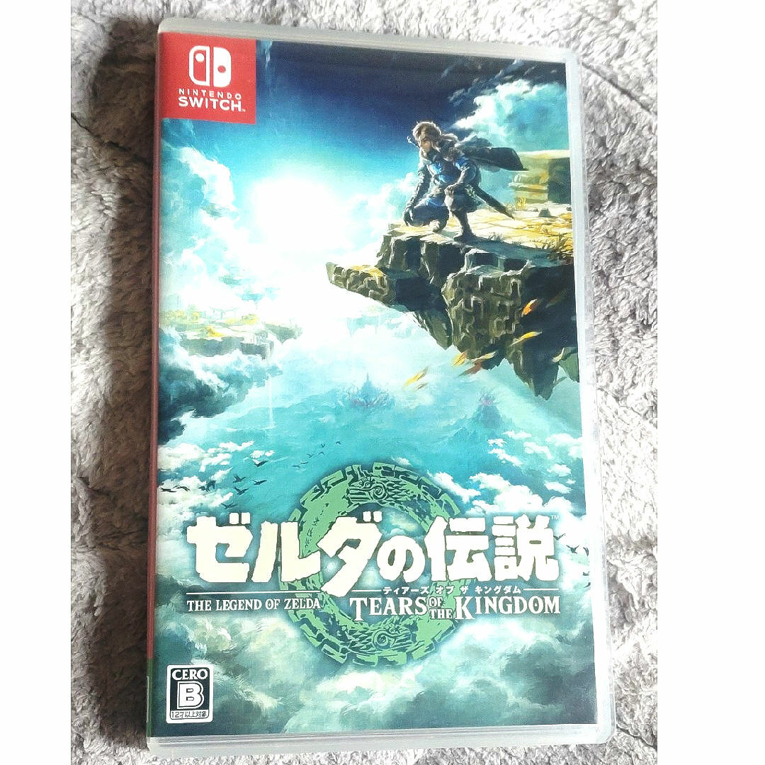 ゼルダの伝説　ティアーズ オブ ザ キングダム エンタメ/ホビーのゲームソフト/ゲーム機本体(家庭用ゲームソフト)の商品写真