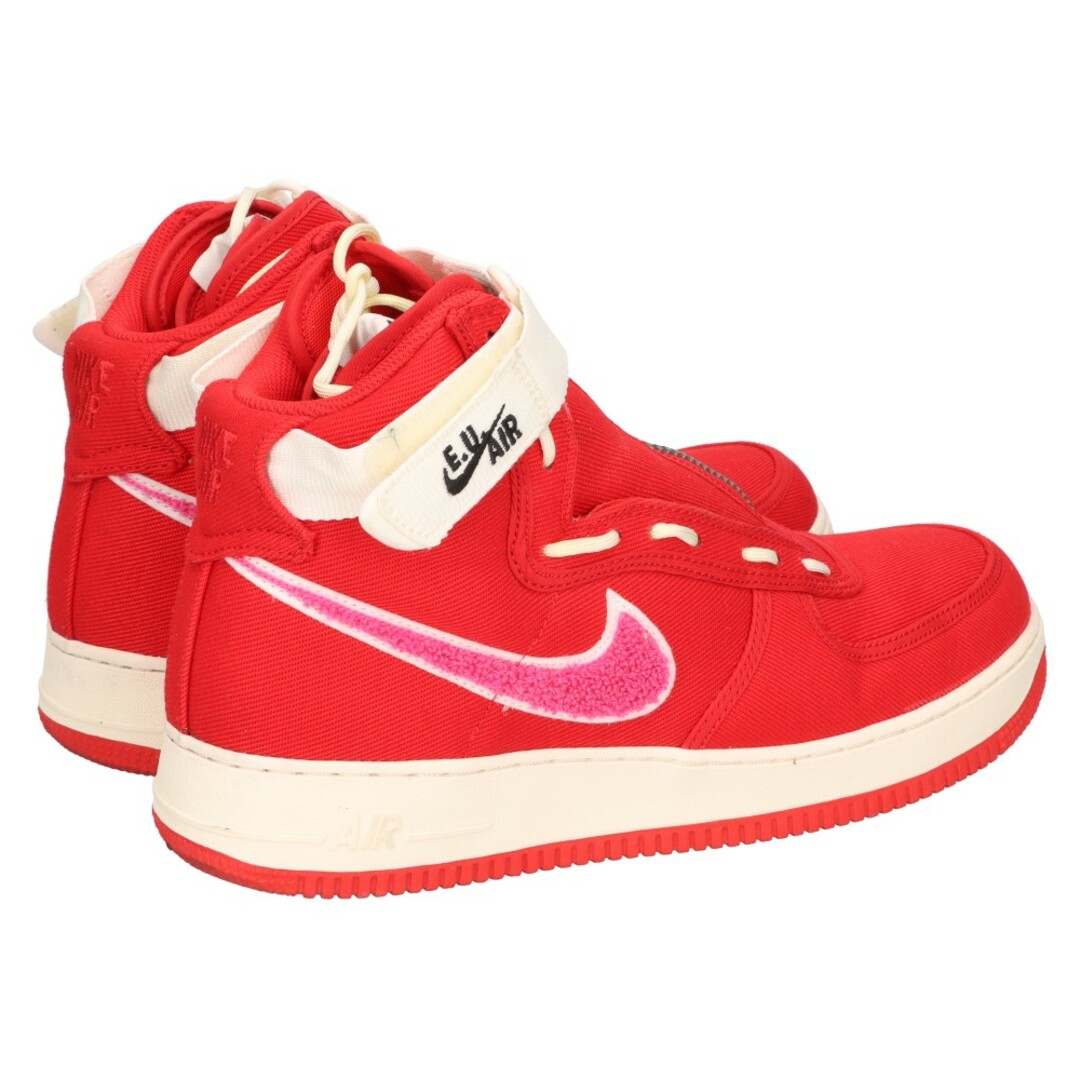 NIKE(ナイキ)のNIKE ナイキ ×Emotionally Unavailable AIR FORCE 1 HIGH E.U×エモーショナリーアンアベイラブル エアフォース1 ハイカットスニーカー レッド US11/29cm AV5840-600 メンズの靴/シューズ(スニーカー)の商品写真