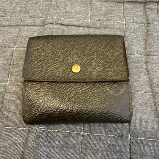 ルイヴィトン(LOUIS VUITTON)のLOUIS VUITTON ルイヴィトン モノグラム ダブルホック 二つ折り財布(財布)