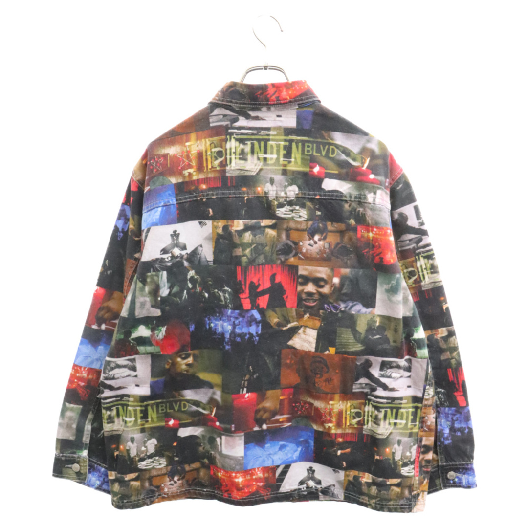 Supreme(シュプリーム)のSUPREME シュプリーム 21AW NAS AND DMX COLLAGE DENIM CHORE COA ナズ ムービーフォト デニムジャケット 総柄 マルチカラー メンズのジャケット/アウター(Gジャン/デニムジャケット)の商品写真