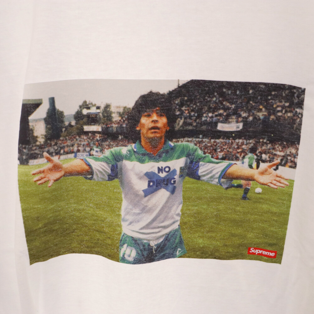 Supreme(シュプリーム)のSUPREME シュプリーム 24SS Maradona Tee マラドーナ 半袖Tシャツ ホワイト メンズのトップス(Tシャツ/カットソー(半袖/袖なし))の商品写真