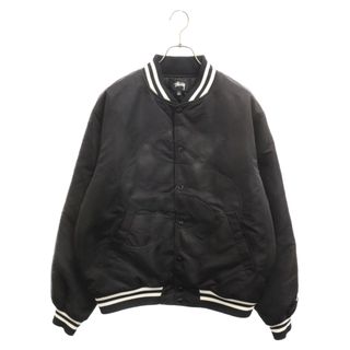 ステューシー(STUSSY)のSTUSSY ステューシー 24SS STADIUM JACKET GOTHIC S スタジアムジャケット スタジャン ブラック 24S115758(スタジャン)