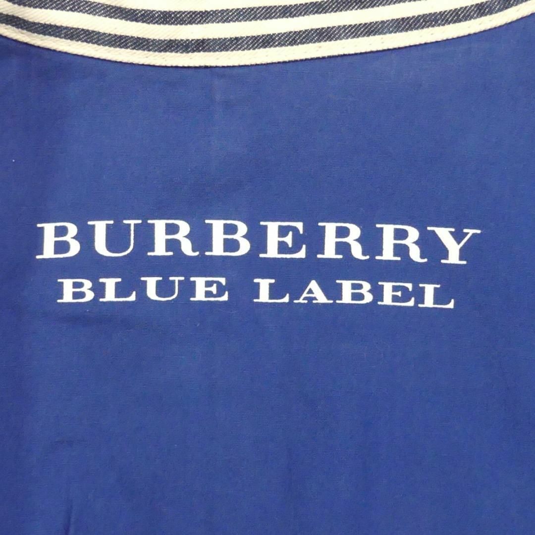 BURBERRY BLUE LABEL(バーバリーブルーレーベル)のバーバリーブルーレーベル トレンチコート M 38 ヒッコリー TJ1011 レディースのジャケット/アウター(トレンチコート)の商品写真