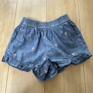 ベビーギャップ(babyGAP)のbabyGAP ガール　デニムショートパンツ 未使用(パンツ/スパッツ)