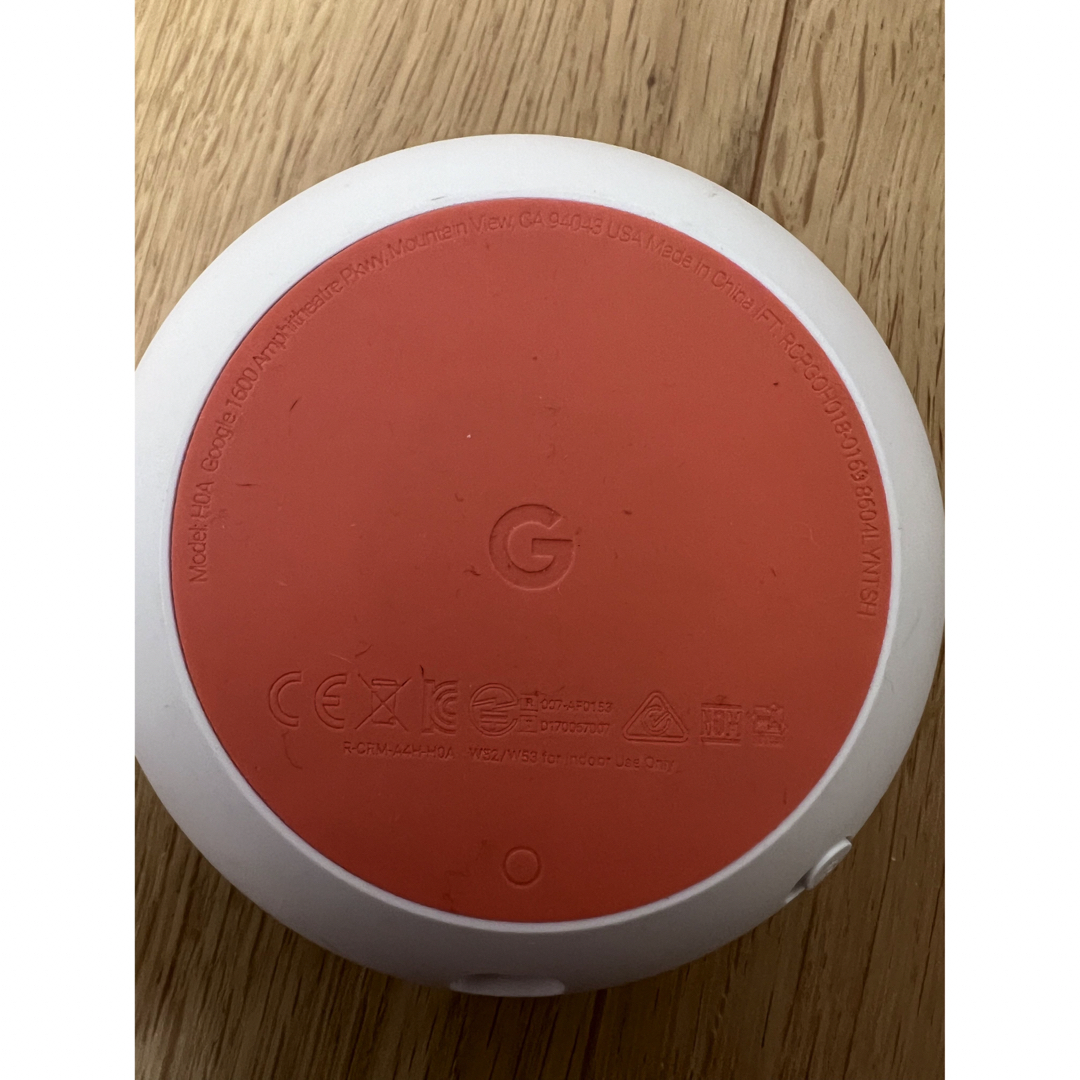 Google(グーグル)の★ジャンク品★Bluetoothスピーカー Google Home Mini スマホ/家電/カメラのオーディオ機器(スピーカー)の商品写真