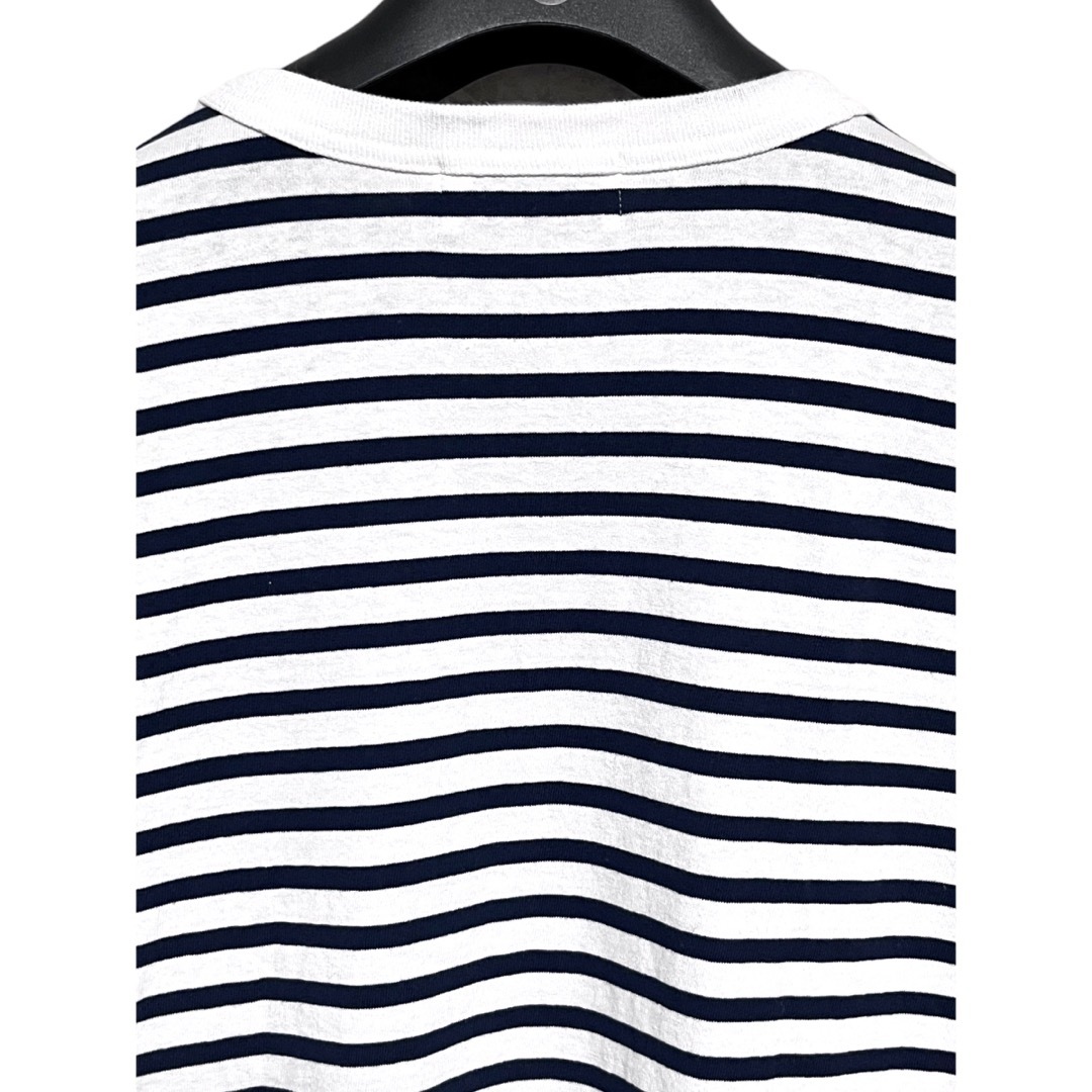匿名発送　美品　タヌキスタジオ　ボーダーカットソー　サイズM メンズのトップス(Tシャツ/カットソー(七分/長袖))の商品写真