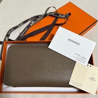 HERMES シルクイン 長財布