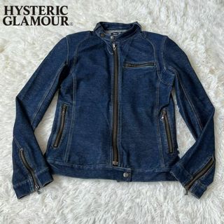 ヒステリックグラマー(HYSTERIC GLAMOUR)のヒステリックグラマー　デニム　ライダース　デニット　ヒス　HYS(その他)