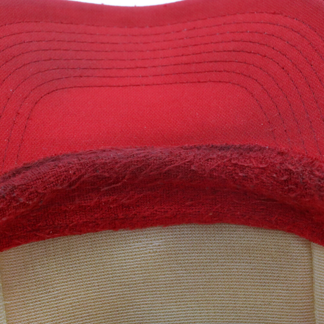 Chrome Hearts(クロムハーツ)のCHROME HEARTS クロムハーツ OLD TRUCKER CAP オールドモデル CH トラッカーキャップ パッチ クロス ボール付 メッシュ 帽子 レッド/ホワイト メンズの帽子(キャップ)の商品写真