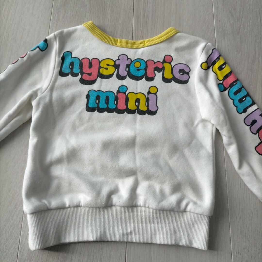 HYSTERIC MINI(ヒステリックミニ)のHYSTERIC MINI トレーナー 90 キッズ/ベビー/マタニティのキッズ服女の子用(90cm~)(Tシャツ/カットソー)の商品写真