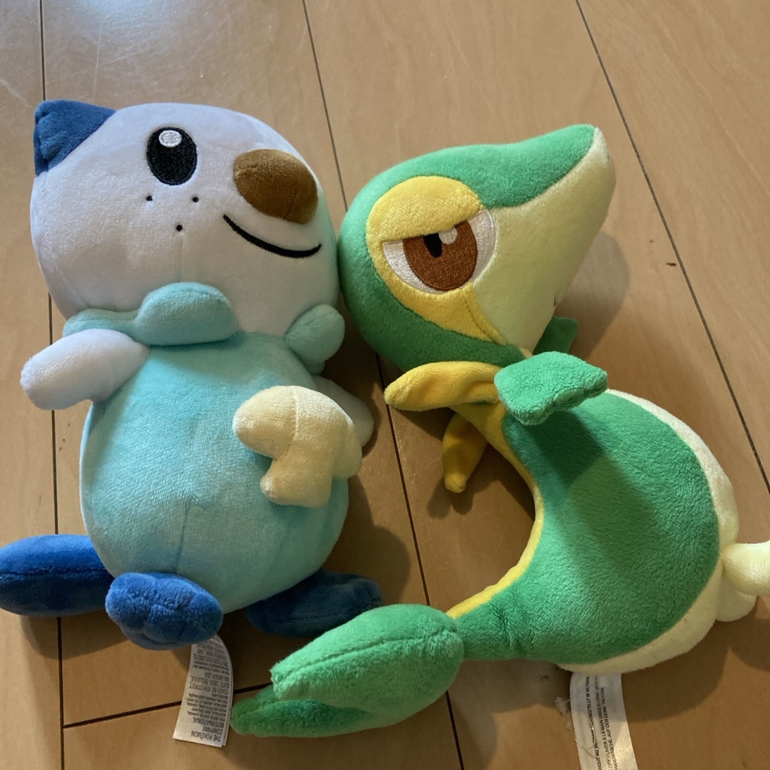 ポケモン(ポケモン)のポケモン ぬいぐるみ ミジュマル ツジャータ エンタメ/ホビーのおもちゃ/ぬいぐるみ(ぬいぐるみ)の商品写真