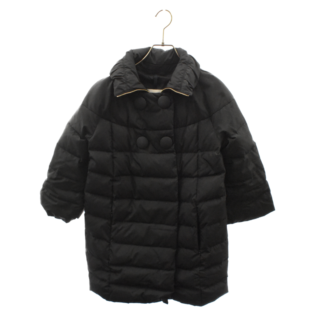 MONCLER(モンクレール)のMONCLER モンクレール RENNES 49344 ハイネックダウンジャケット 2WAY ブラック レディース レディースのジャケット/アウター(ダウンジャケット)の商品写真