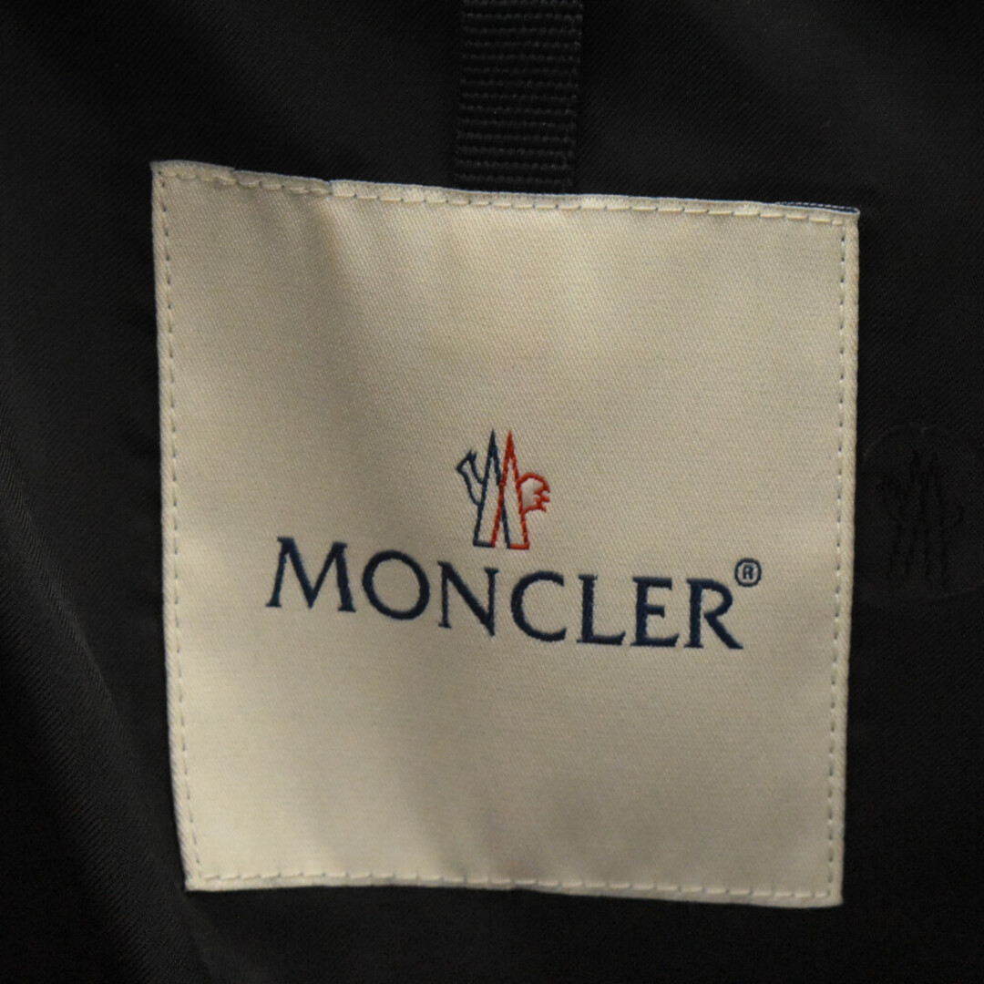 MONCLER(モンクレール)のMONCLER モンクレール RENNES 49344 ハイネックダウンジャケット 2WAY ブラック レディース レディースのジャケット/アウター(ダウンジャケット)の商品写真