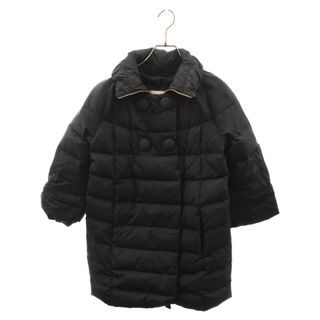 モンクレール(MONCLER)のMONCLER モンクレール RENNES 49344 ハイネックダウンジャケット 2WAY ブラック レディース(ダウンジャケット)