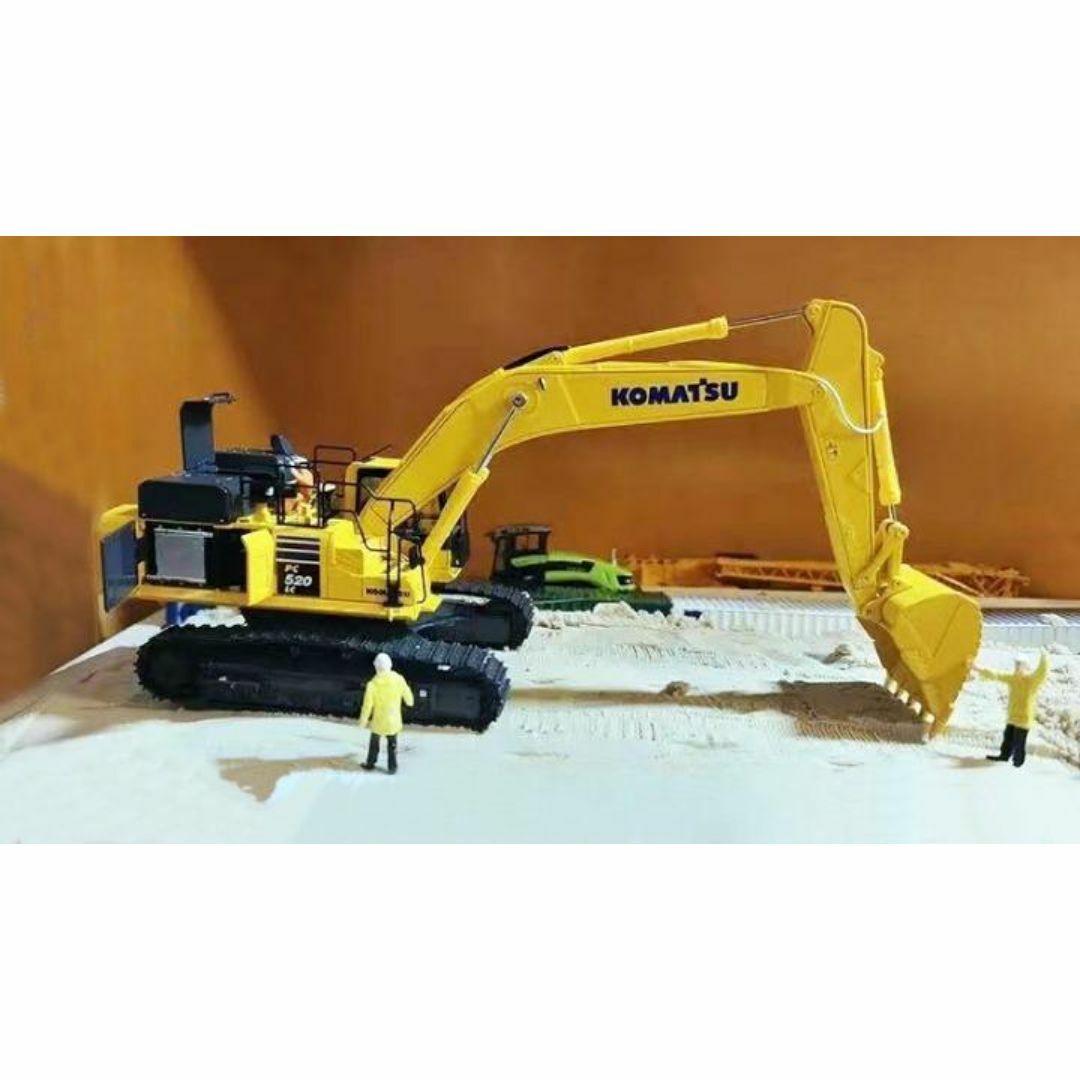 ミニカー 1/43 コマツ KOMATSU PC520LC-11M0 建機 エンタメ/ホビーのおもちゃ/ぬいぐるみ(ミニカー)の商品写真