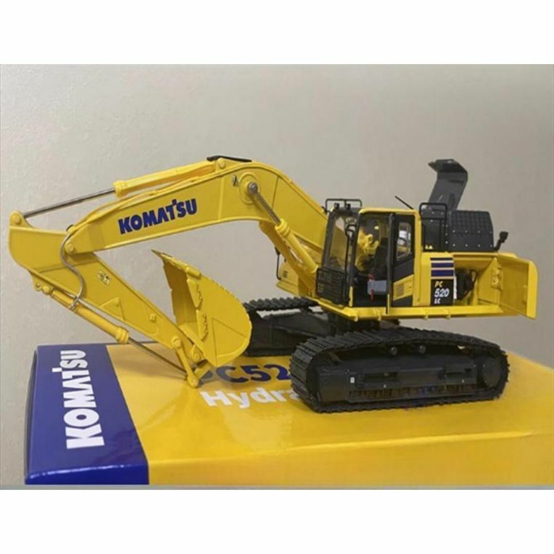 ミニカー 1/43 コマツ KOMATSU PC520LC-11M0 建機 エンタメ/ホビーのおもちゃ/ぬいぐるみ(ミニカー)の商品写真