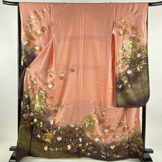 振袖 身丈163.5cm 裄丈67cm 正絹 秀品 【中古】(着物)