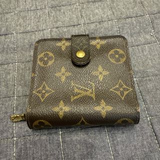 ルイヴィトン(LOUIS VUITTON)のLOUIS VUITTON ルイヴィトン モノグラム 二つ折り財布(財布)