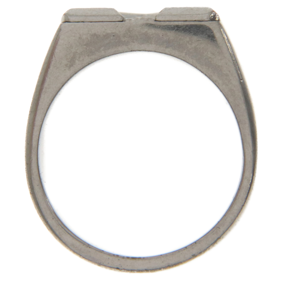 OFF-WHITE(オフホワイト)のOFF-WHITE オフホワイト アローロゴ リング 指輪 シルバー 21.0号/62 メンズのアクセサリー(リング(指輪))の商品写真