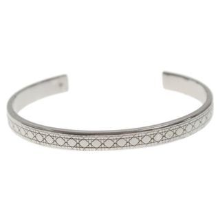 Dior - DIOR ディオール Diamond Bangle ダイヤモンド柄 バングル ブレスレット シルバー