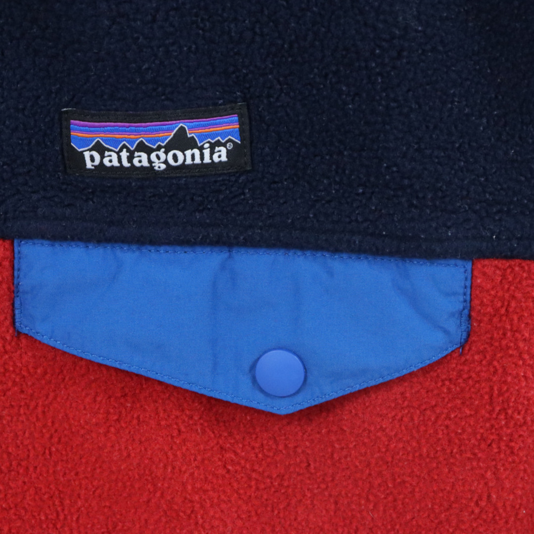 patagonia(パタゴニア)のPATAGONIA パタゴニア SYNCHILLA シンチラ フリースジップアップベスト レッド/ブルー STY25500FA16 メンズのジャケット/アウター(フライトジャケット)の商品写真