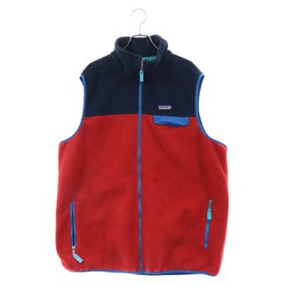 パタゴニア(patagonia)のPATAGONIA パタゴニア SYNCHILLA シンチラ フリースジップアップベスト レッド/ブルー STY25500FA16(フライトジャケット)