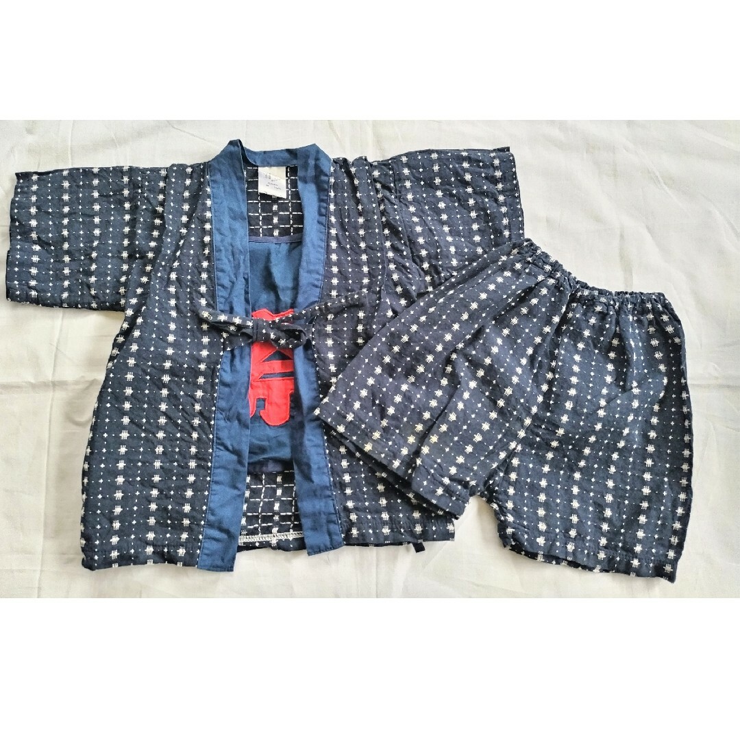 ベビー甚平？　90 キッズ/ベビー/マタニティのキッズ服男の子用(90cm~)(甚平/浴衣)の商品写真