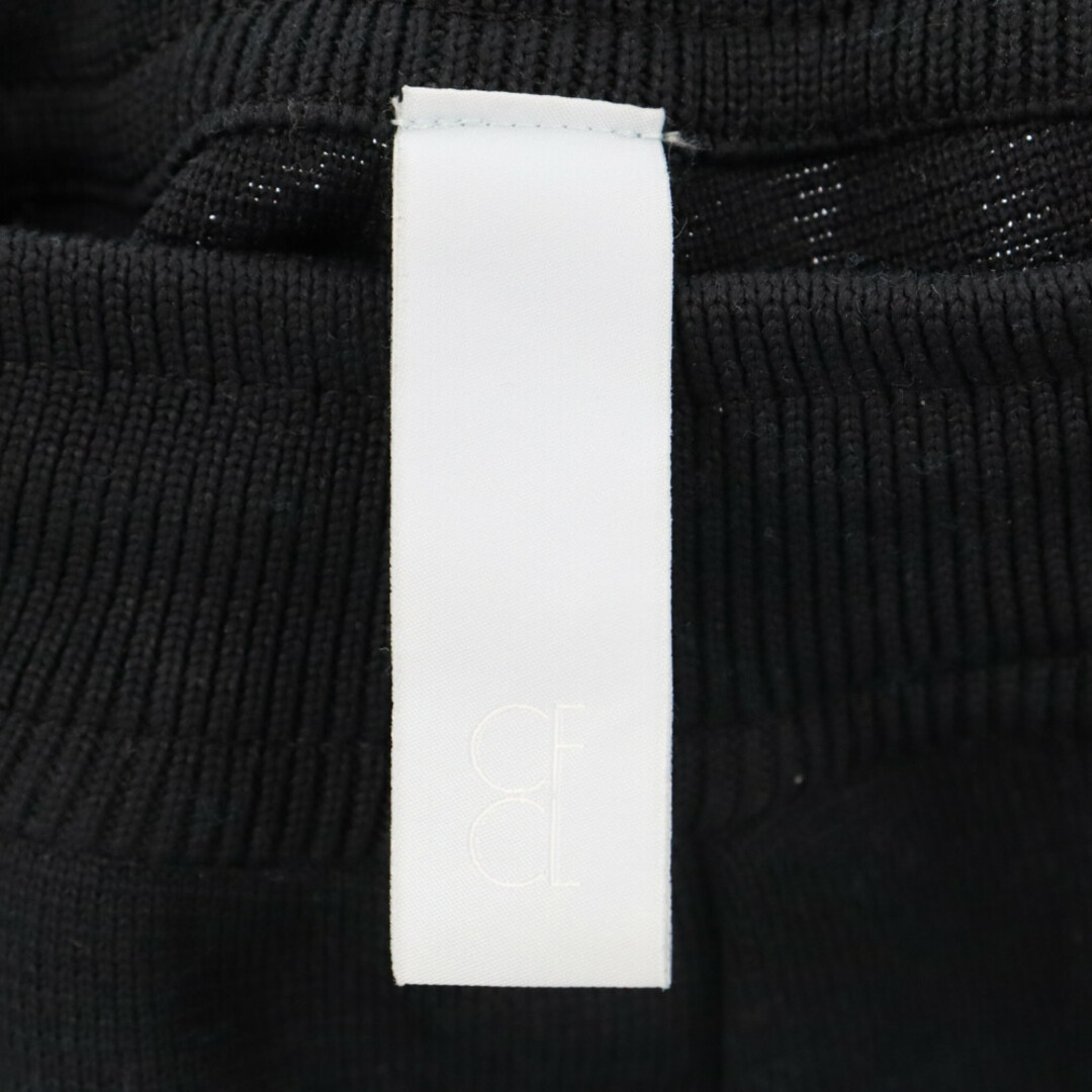 CFCL シーエフシーエル 23SS MILAN RIB TAPERED PANTS CF005KF043 テーパードパンツ ブラック メンズのパンツ(その他)の商品写真