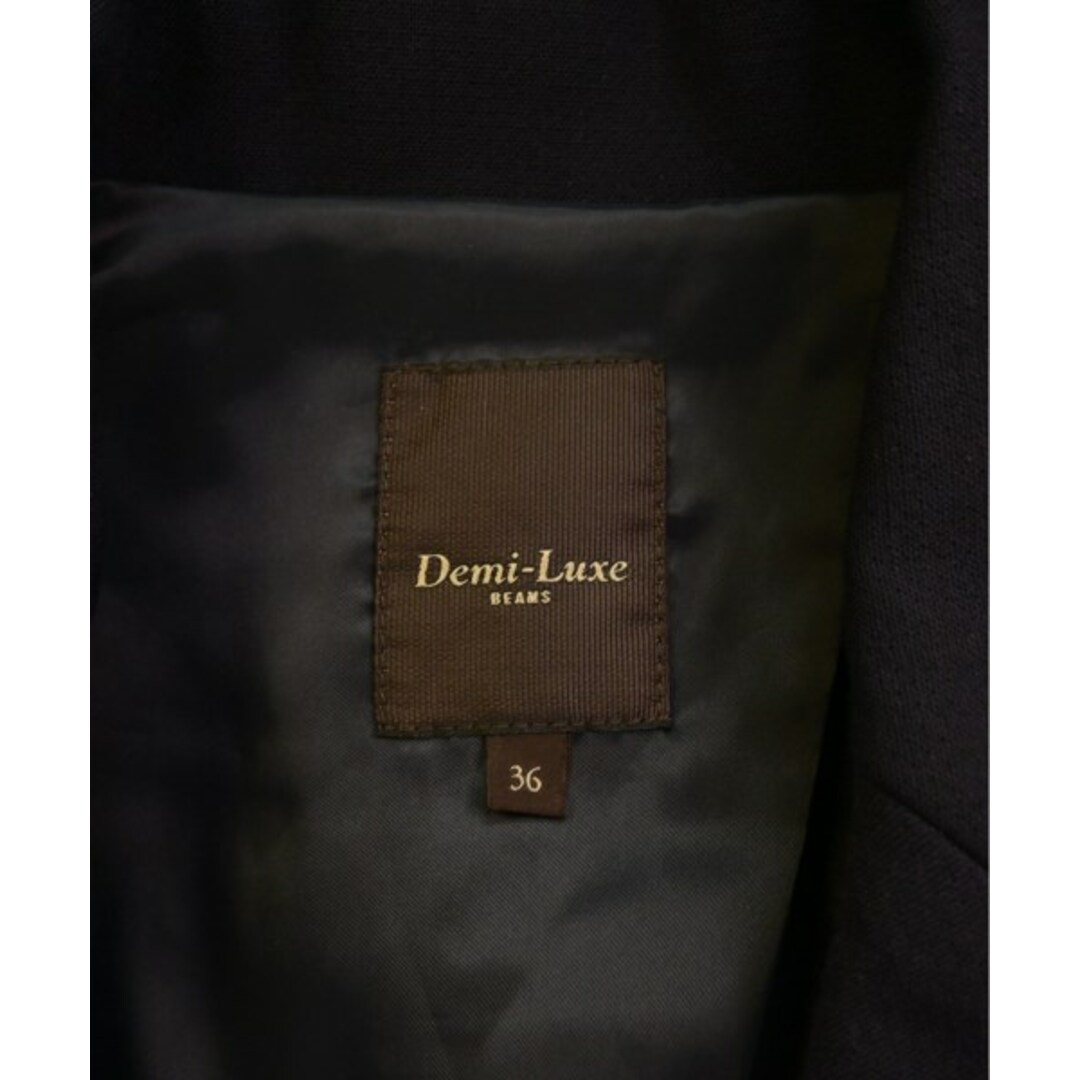 Demi-Luxe BEAMS(デミルクスビームス)のDemi-Luxe BEAMS チェスターコート 36(S位) 紺 【古着】【中古】 レディースのジャケット/アウター(チェスターコート)の商品写真
