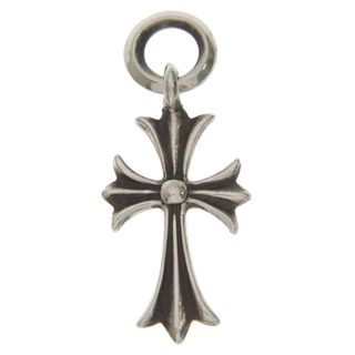 クロムハーツ(Chrome Hearts)のCHROME HEARTS クロムハーツ TINY CH CROSS タイニーCHクロス チャーム シルバーネックレストップ(ネックレス)