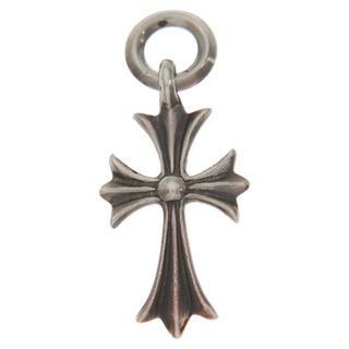 クロムハーツ(Chrome Hearts)のCHROME HEARTS クロムハーツ TINY CH CROSS タイニーCHクロス チャーム シルバーネックレストップ(ネックレス)