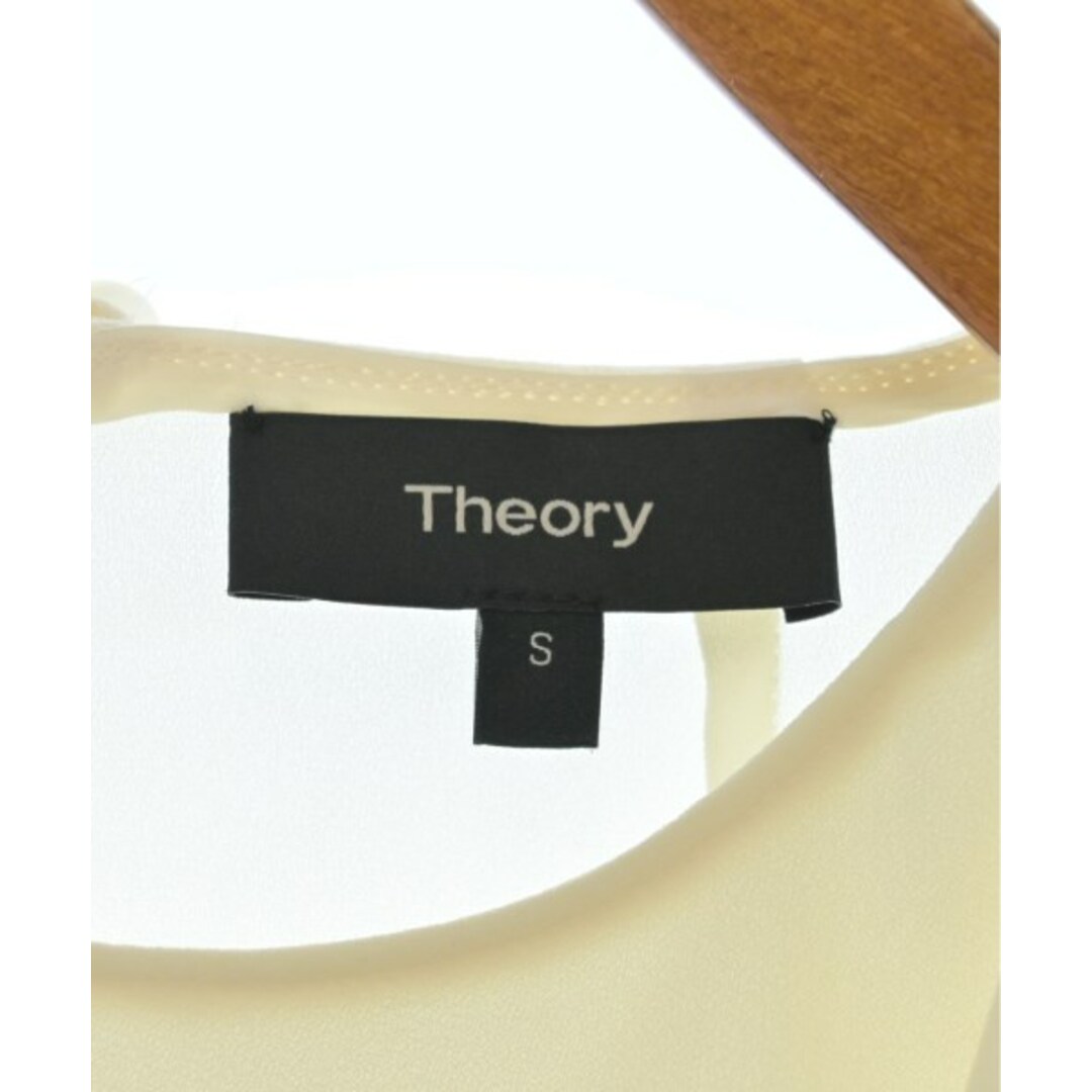 theory(セオリー)のTheory セオリー ブラウス S 白 【古着】【中古】 レディースのトップス(シャツ/ブラウス(長袖/七分))の商品写真