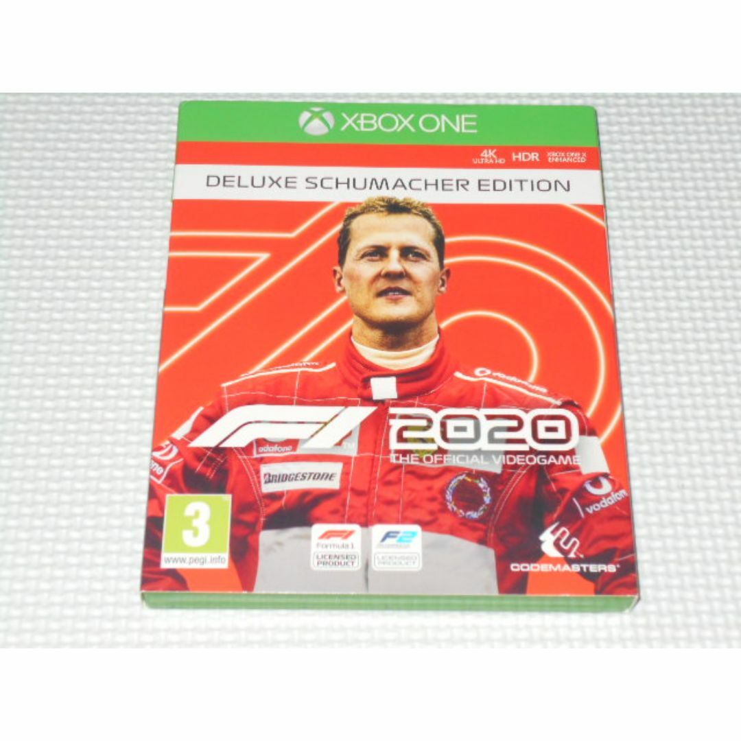 Xbox360(エックスボックス360)のXBOX ONE★F1 2020 DELUXE SCHUMACHER エンタメ/ホビーのゲームソフト/ゲーム機本体(家庭用ゲームソフト)の商品写真