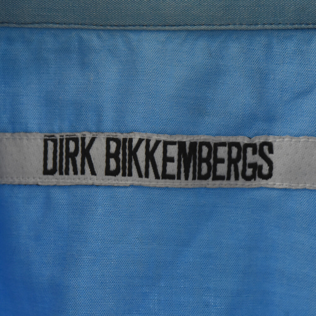 DIRK BIKKEMBERGS(ダークビッケンバーグ)のDIRK BIKKEMBERGS ダークビッケンバーグ 長袖ボタンシャツ ブルー メンズのトップス(シャツ)の商品写真