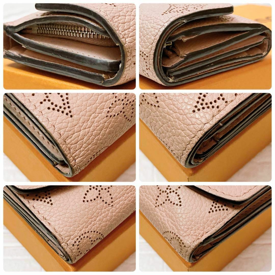 LOUIS VUITTON(ルイヴィトン)のヴィトン Vuitton モノグラム マヒナ 折り財布 レディース SB53 レディースのファッション小物(財布)の商品写真