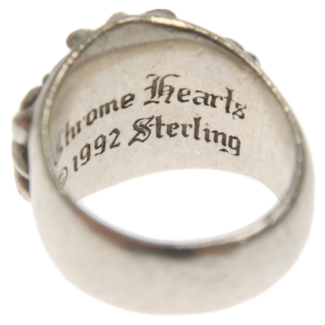 Chrome Hearts(クロムハーツ)のCHROME HEARTS クロムハーツ KEEPER RING キーパーリング 指輪 シルバー 23.5号 メンズのアクセサリー(リング(指輪))の商品写真