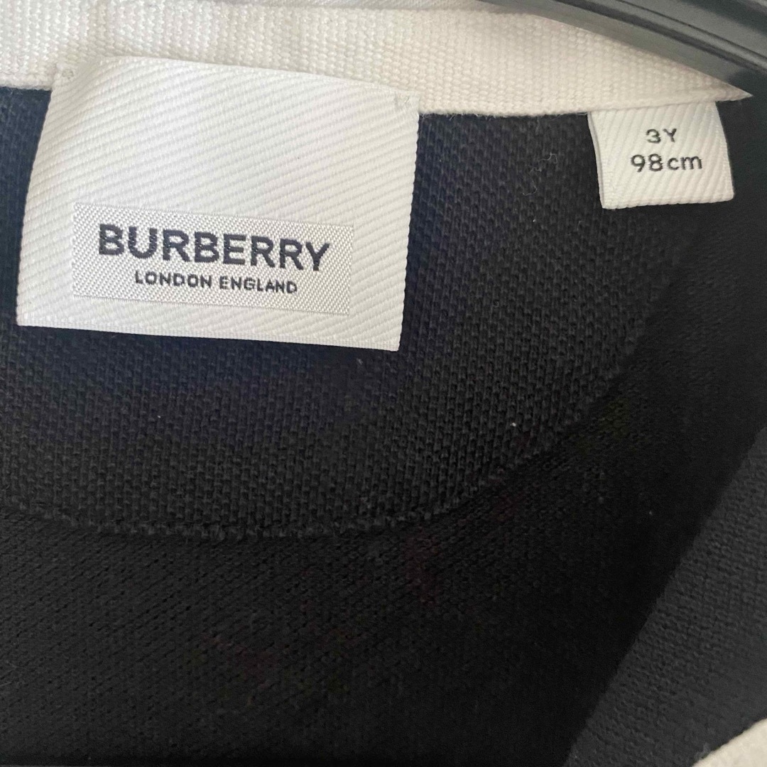 BURBERRY(バーバリー)の【BURBERRY LONDON】ノヴァチェック×ロゴポロシャツ(98センチ) キッズ/ベビー/マタニティのキッズ服男の子用(90cm~)(Tシャツ/カットソー)の商品写真