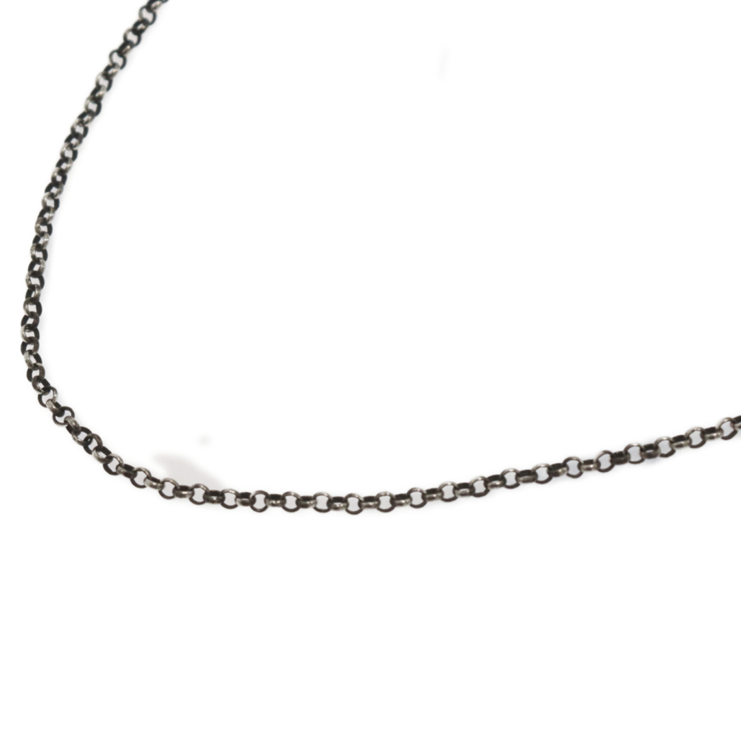 Chrome Hearts(クロムハーツ)のCHROME HEARTS クロムハーツ NECKCHAIN R18 ロールチェーン18inch シルバーネックレス メンズのアクセサリー(ネックレス)の商品写真