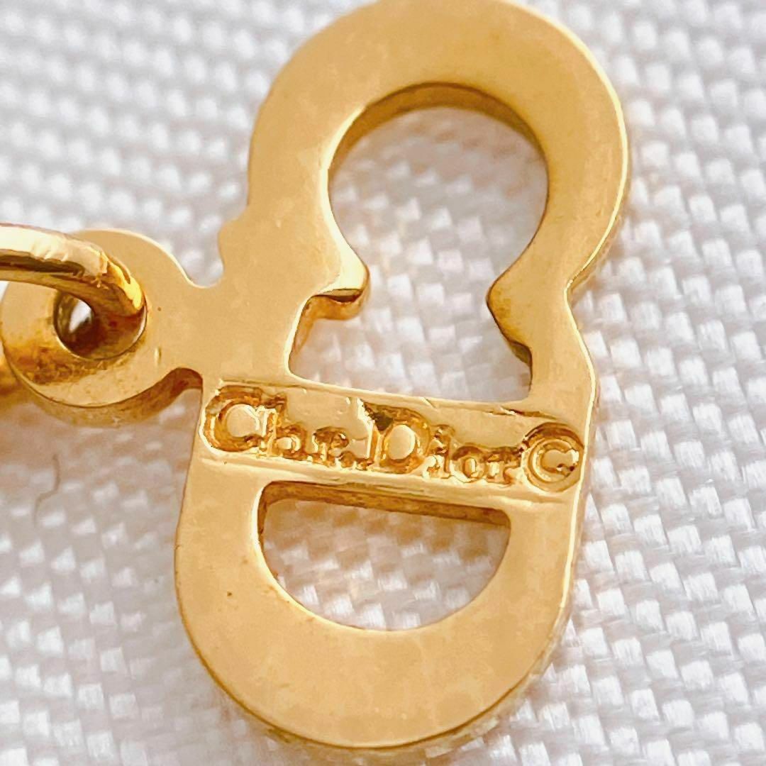 Christian Dior(クリスチャンディオール)の【美品】 ディオール dior CD ネックレス ゴールド レディース Y311 レディースのアクセサリー(ネックレス)の商品写真