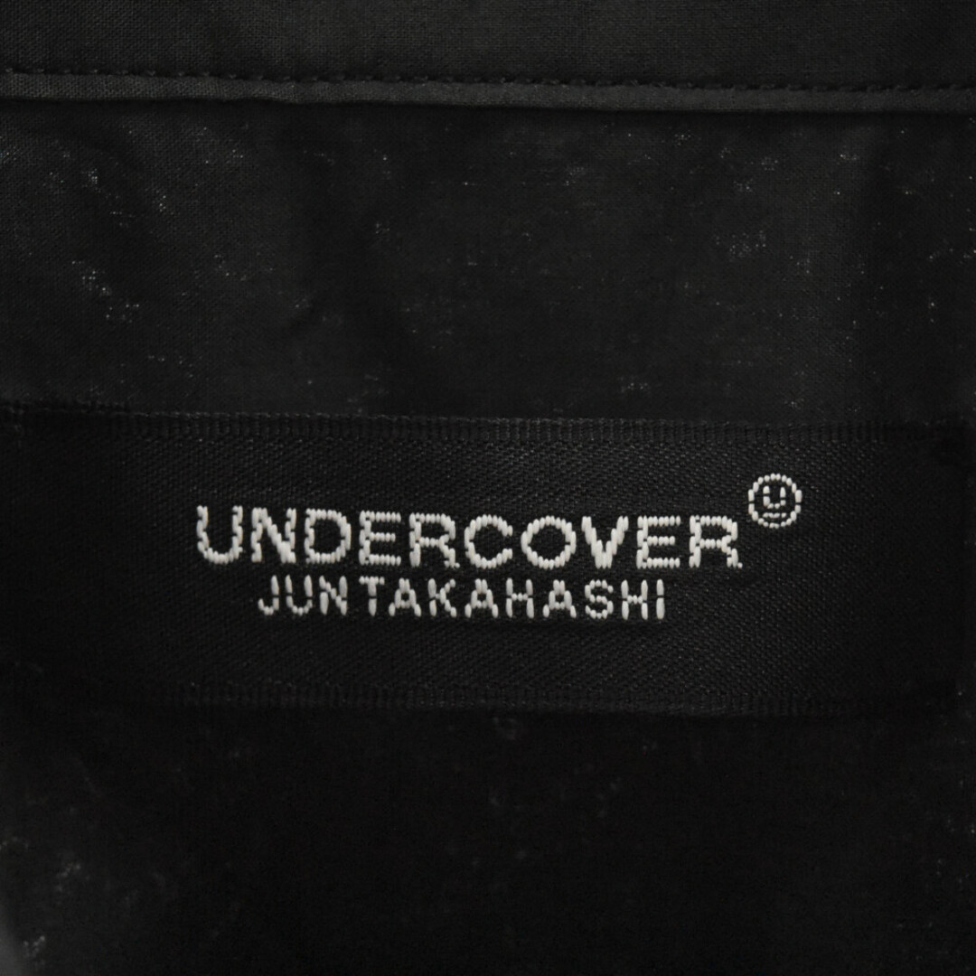 UNDERCOVER(アンダーカバー)のUNDERCOVER アンダーカバー 20SS WE MAKE NOISE ブロード 長袖シャツ ブラック UCY9404 メンズのトップス(シャツ)の商品写真