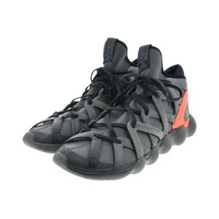 ワイスリー(Y-3)のY-3 ワイスリー スニーカー 28cm グレーxオレンジ 【古着】【中古】(スニーカー)