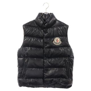 モンクレール(MONCLER)のMONCLER モンクレール TIBET ジップアップ ダウンジャケット ブラック 43302/50/68950(ダウンベスト)