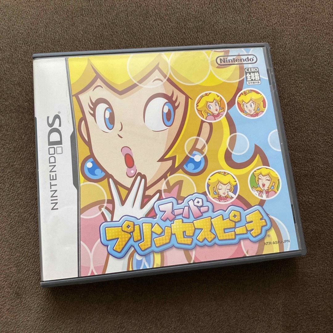 Nintendo DS  スーパープリンセスピーチ エンタメ/ホビーのゲームソフト/ゲーム機本体(携帯用ゲームソフト)の商品写真