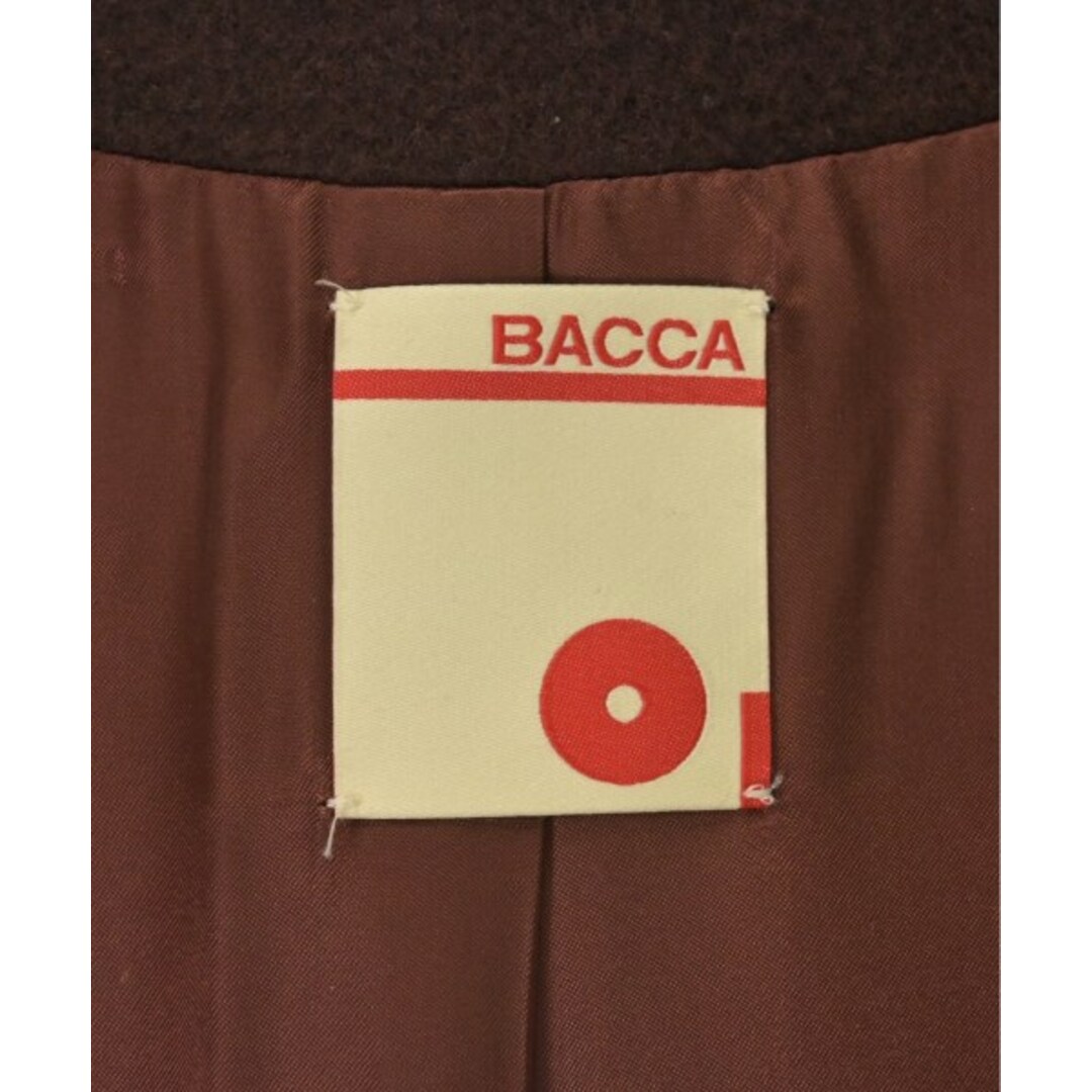 BACCA(バッカ)のBACCA バッカ コート 36(S位) エンジ 【古着】【中古】 レディースのジャケット/アウター(その他)の商品写真