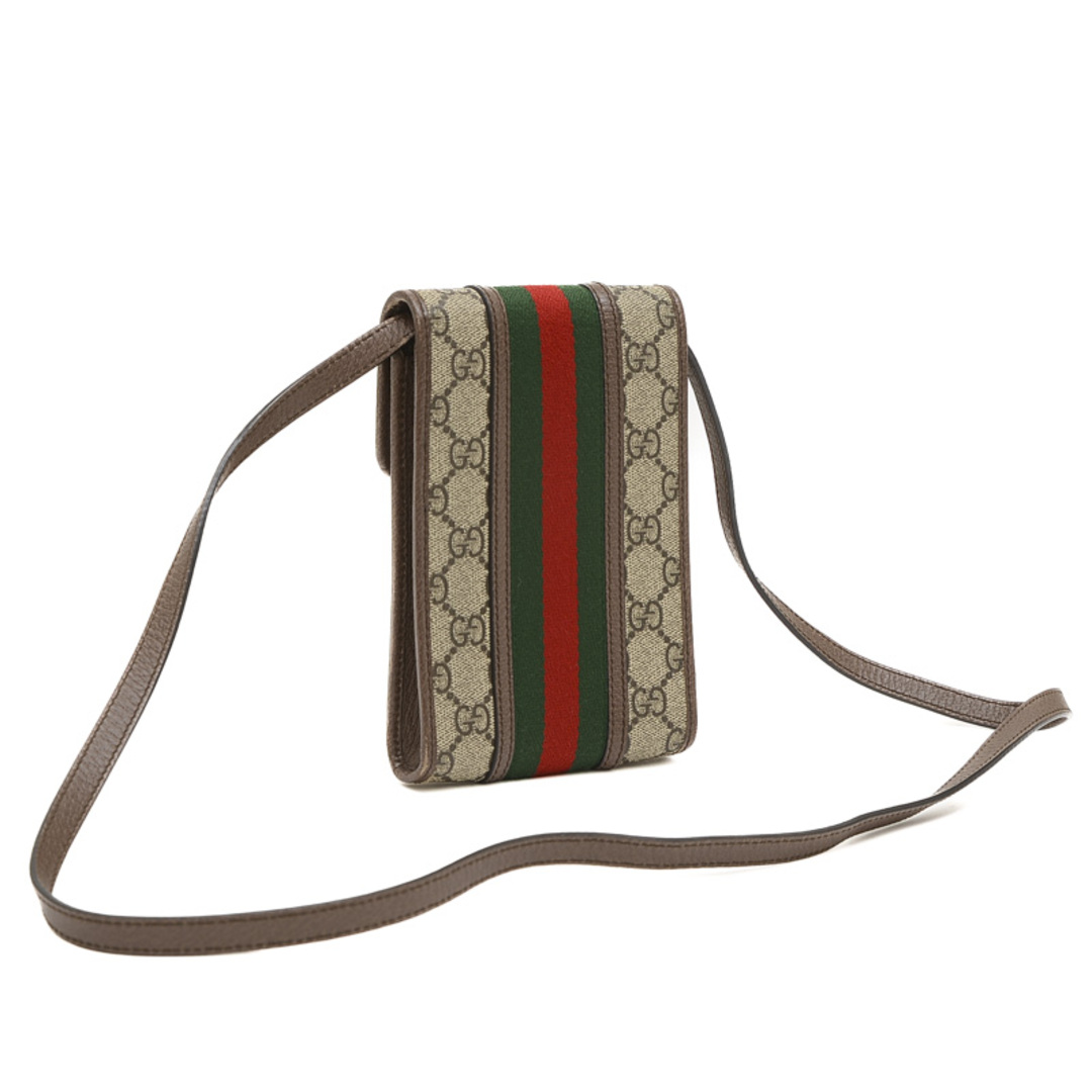 Gucci(グッチ)のグッチ オフィディア GGスプリーム ミニショルダーバッグ キャンバス ベージュ レディースのバッグ(ショルダーバッグ)の商品写真