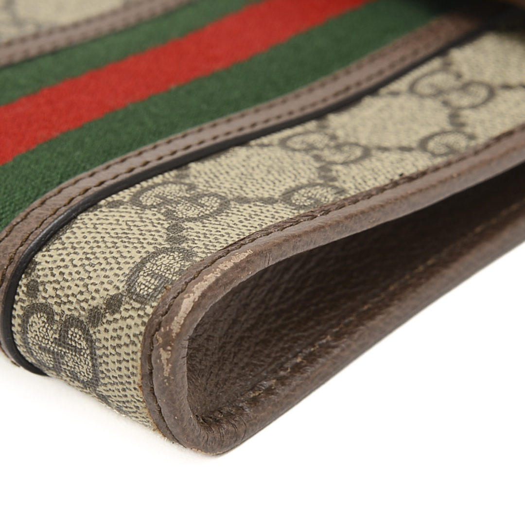 Gucci(グッチ)のグッチ オフィディア GGスプリーム ミニショルダーバッグ キャンバス ベージュ レディースのバッグ(ショルダーバッグ)の商品写真