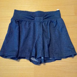 （32）size150　デニム風ショートパンツ　サンフォード(スカート)