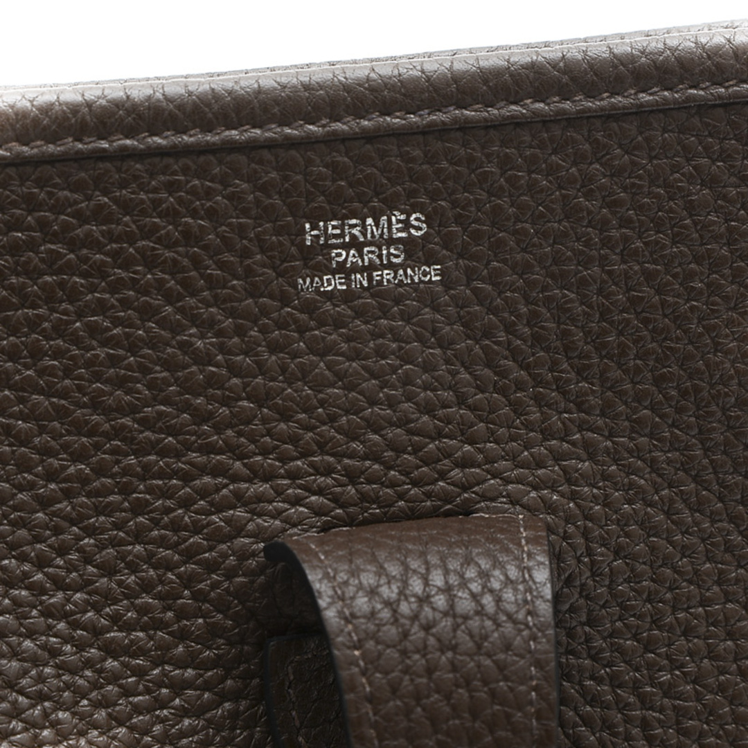 Hermes(エルメス)のエルメス エブリン3 GM トリヨン ショコラ シルバー金具 P刻印 レディースのバッグ(ショルダーバッグ)の商品写真